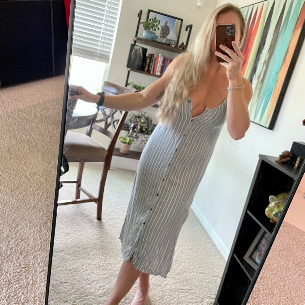 Billabong Midi Stripped Small Dress